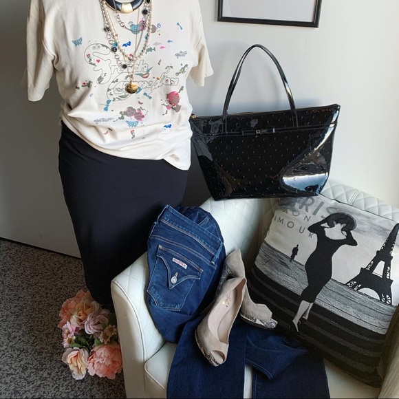 Hudson ‘Beth’ Dark Wash - Picture 2 of 3